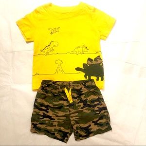Matching 2 pc Carter's Outfit Camo